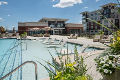 Ascend at Greenfield Pool with Loungers